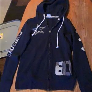 Dallas cowboys zip up jacket.